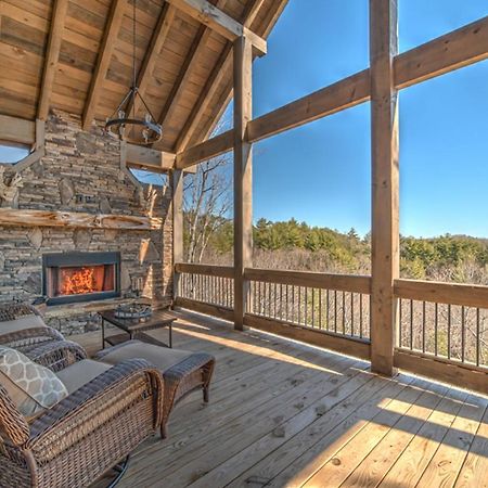 Bear Claw Cabin Blue Ridge Exteriör bild
