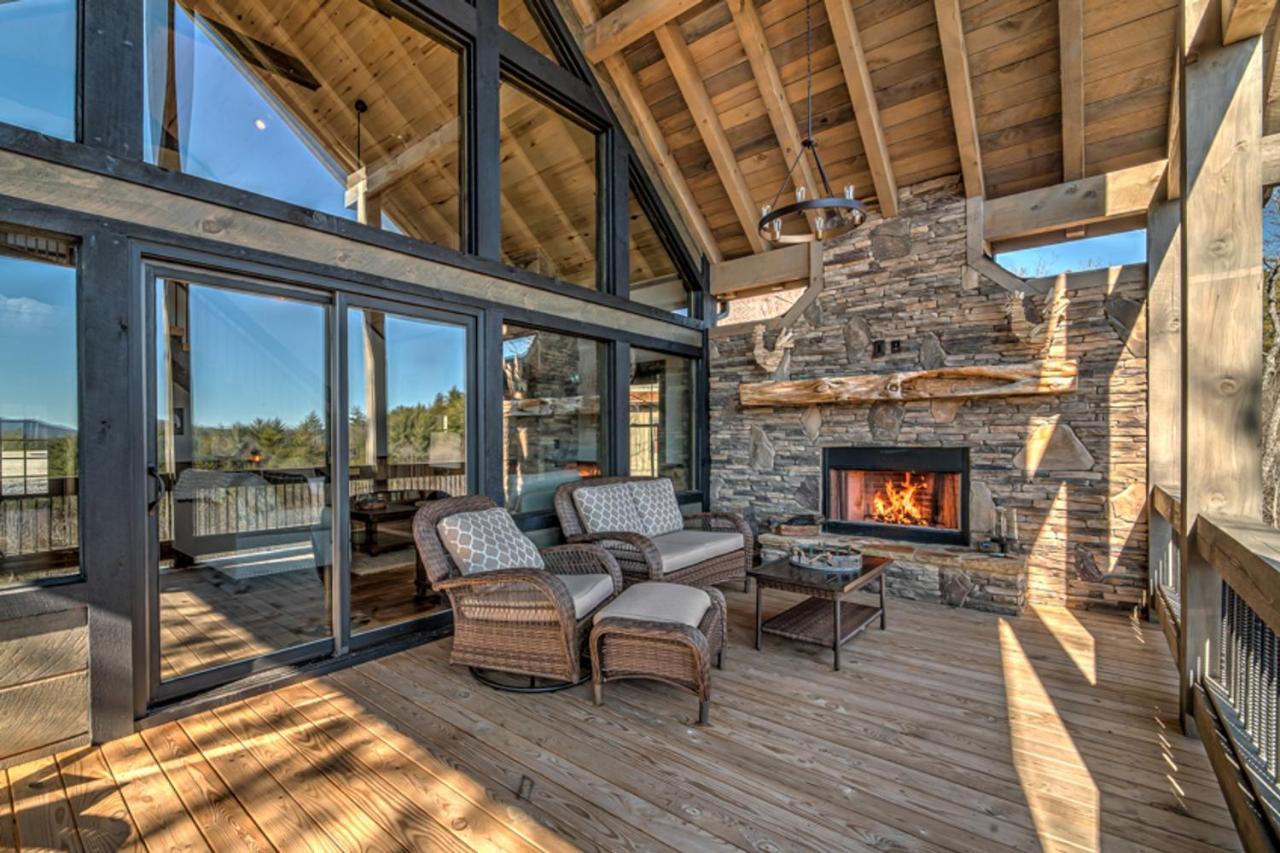 Bear Claw Cabin Blue Ridge Exteriör bild
