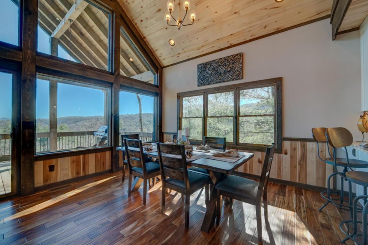 Bear Claw Cabin Blue Ridge Exteriör bild