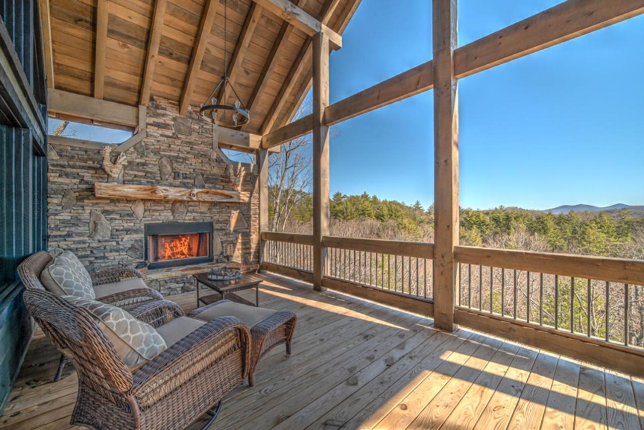 Bear Claw Cabin Blue Ridge Exteriör bild