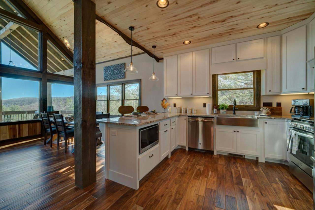 Bear Claw Cabin Blue Ridge Exteriör bild