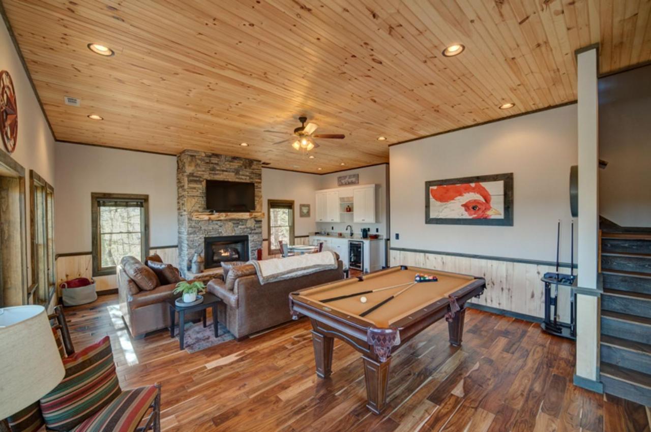 Bear Claw Cabin Blue Ridge Exteriör bild