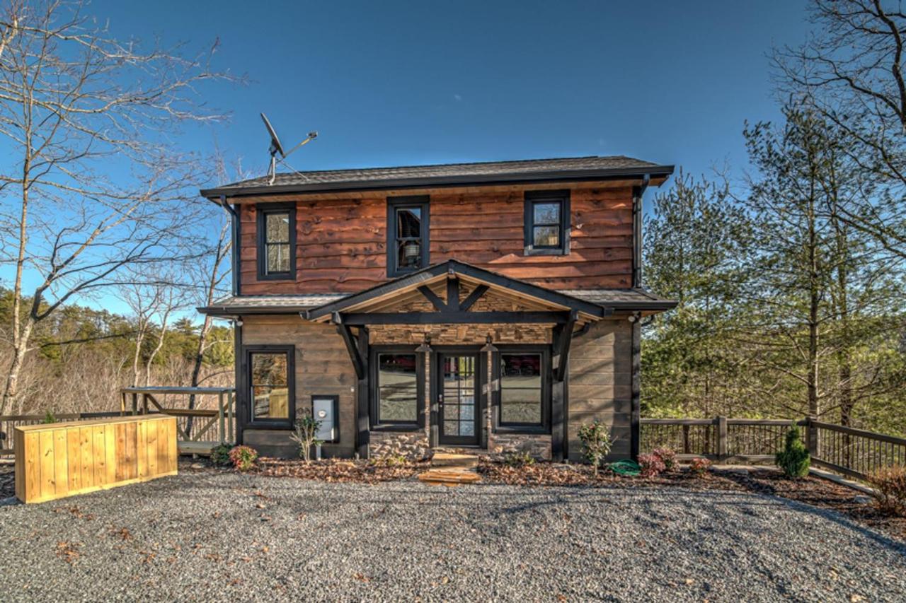 Bear Claw Cabin Blue Ridge Exteriör bild