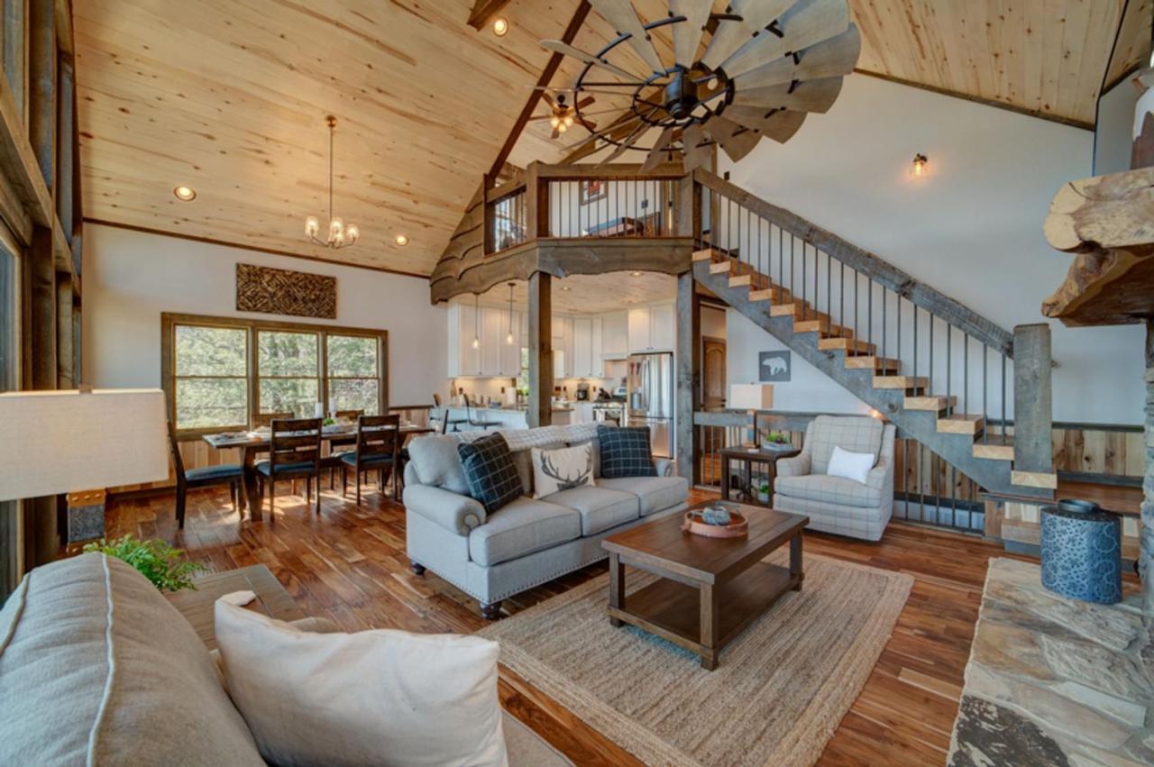 Bear Claw Cabin Blue Ridge Exteriör bild