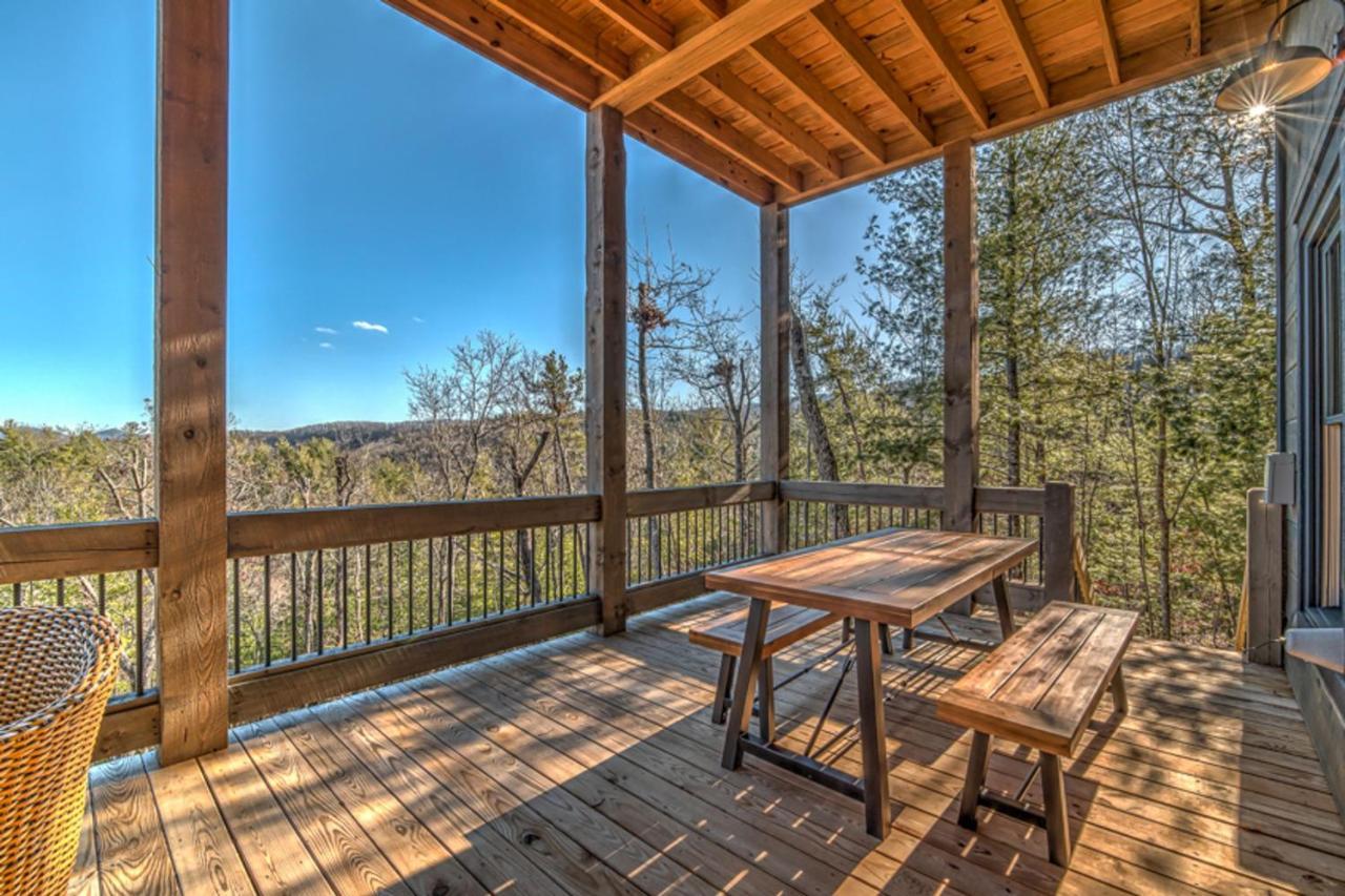 Bear Claw Cabin Blue Ridge Exteriör bild