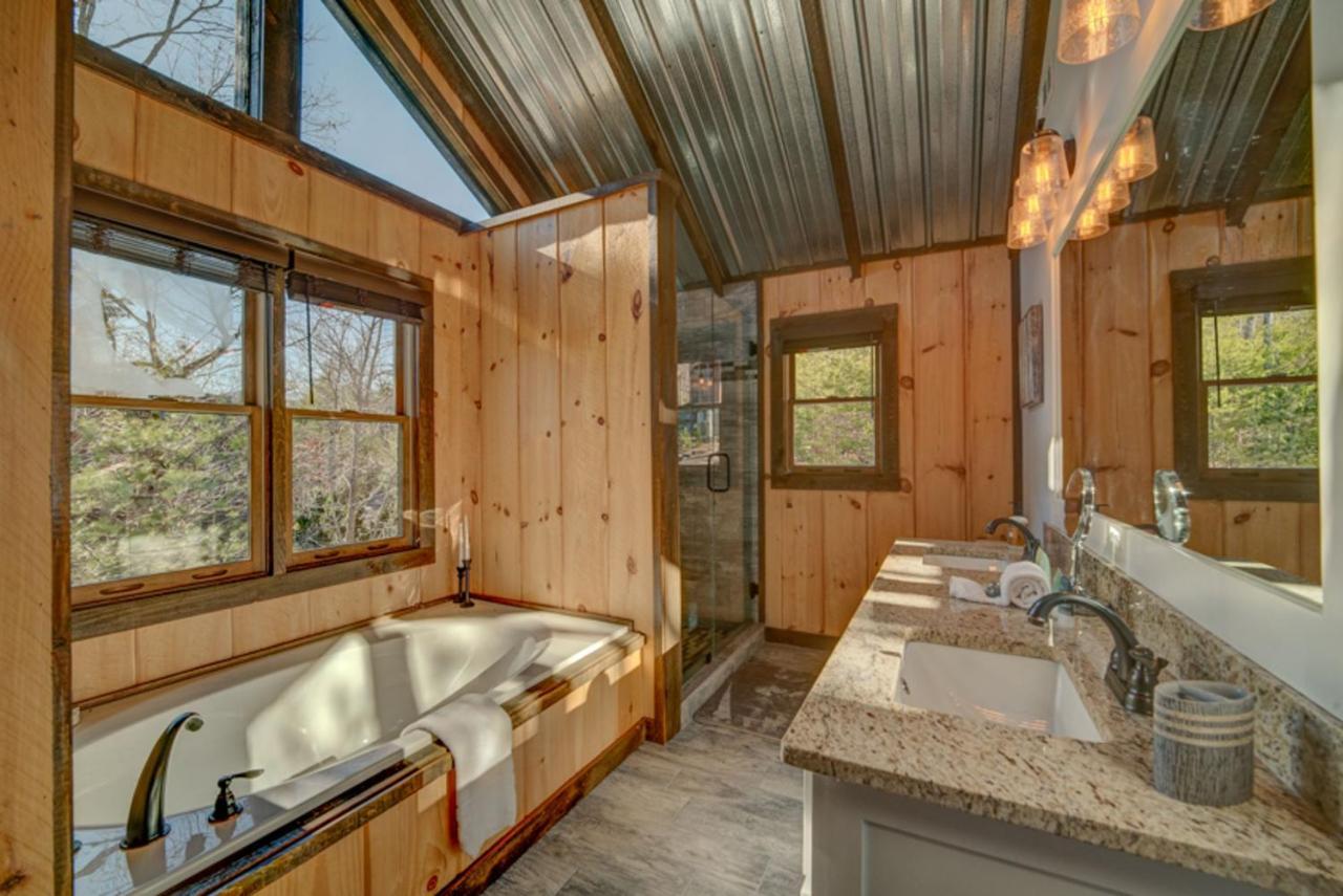 Bear Claw Cabin Blue Ridge Exteriör bild