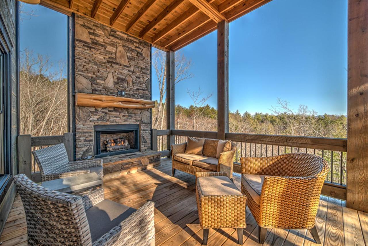 Bear Claw Cabin Blue Ridge Exteriör bild