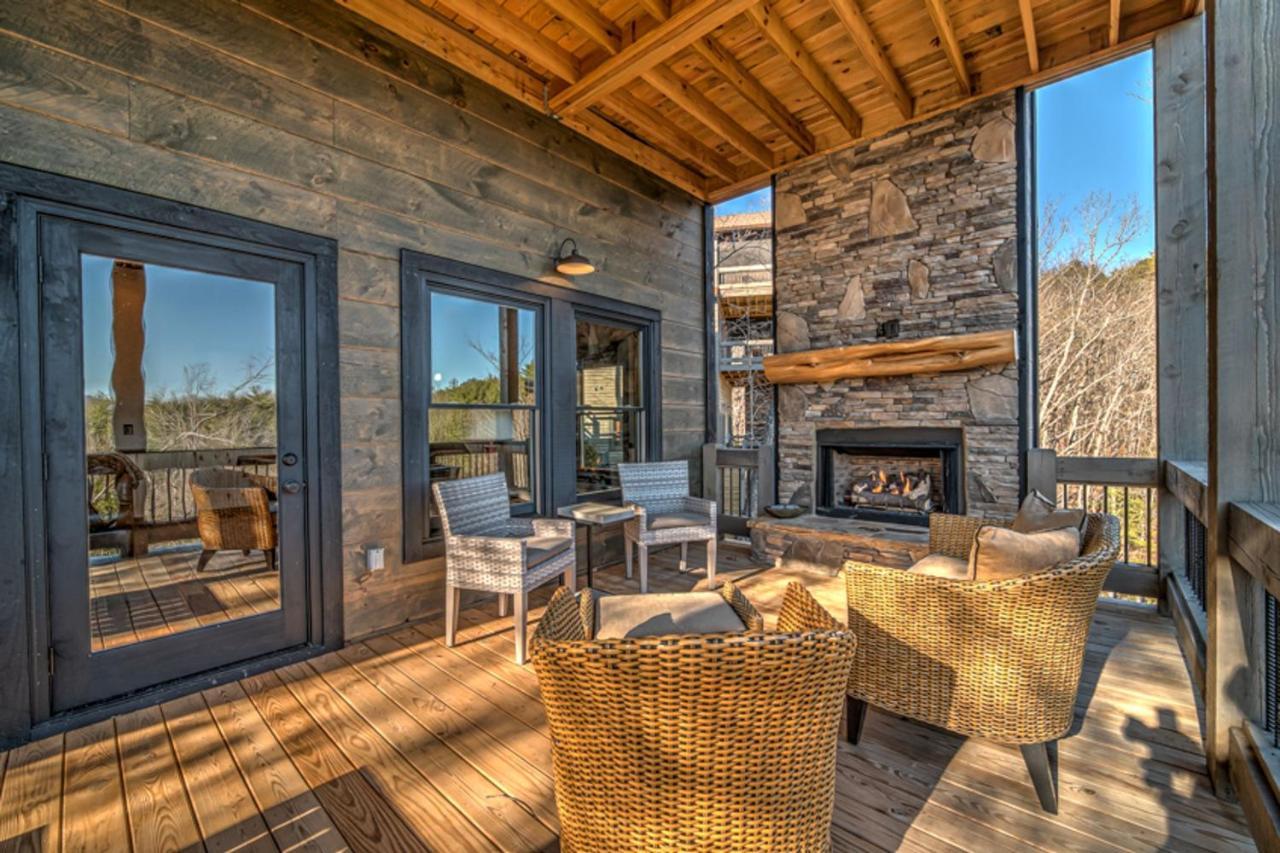 Bear Claw Cabin Blue Ridge Exteriör bild
